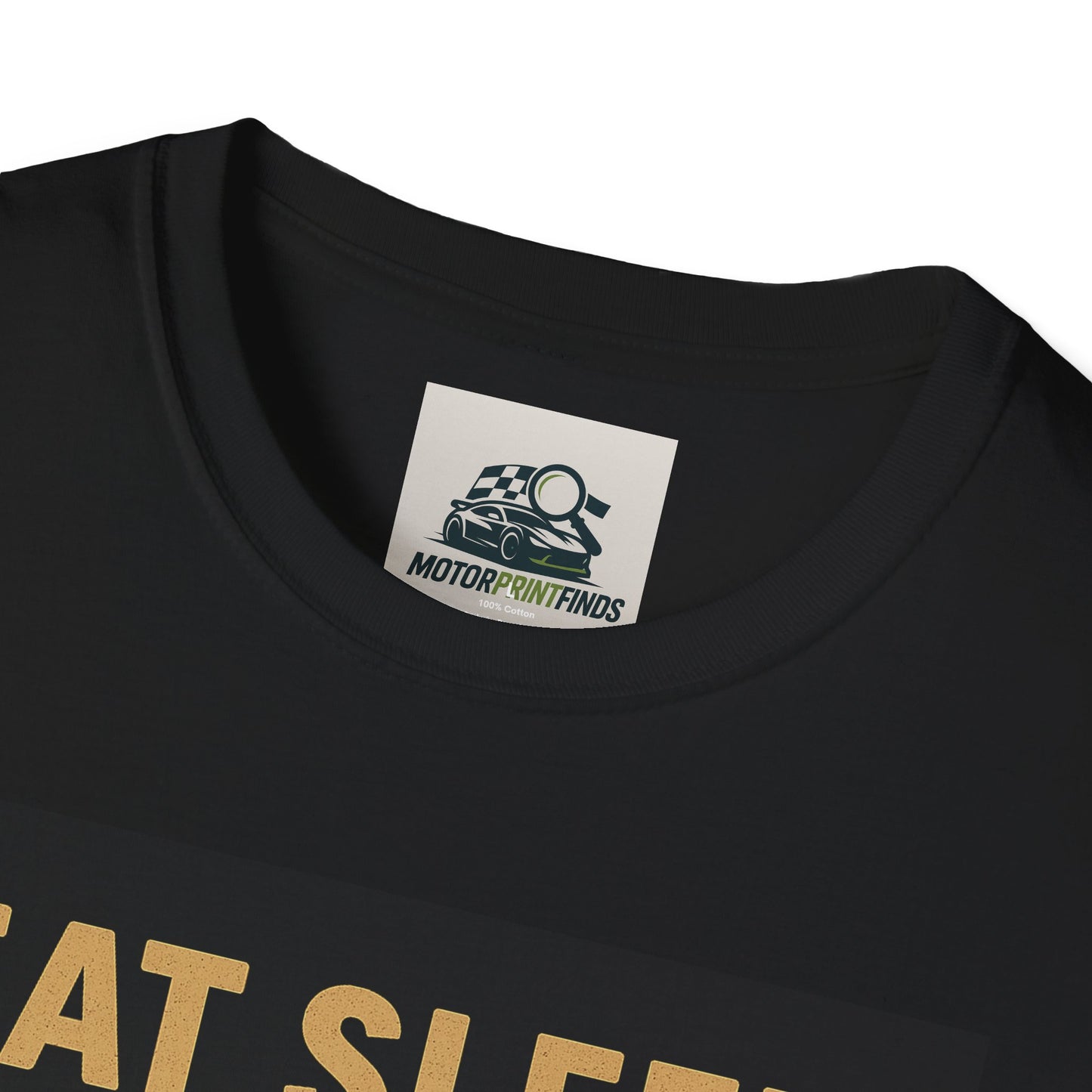 Racing Enthusiast T-Shirt - Eat Sleep Race Repeat