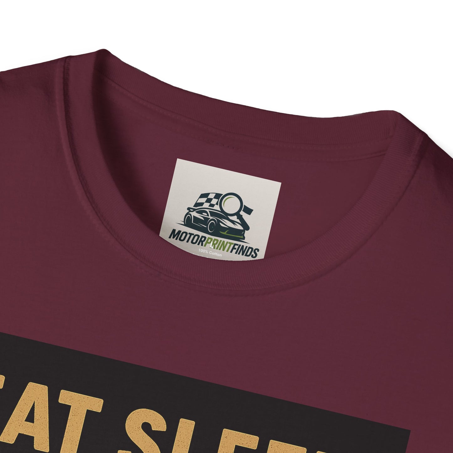 Racing Enthusiast T-Shirt - Eat Sleep Race Repeat