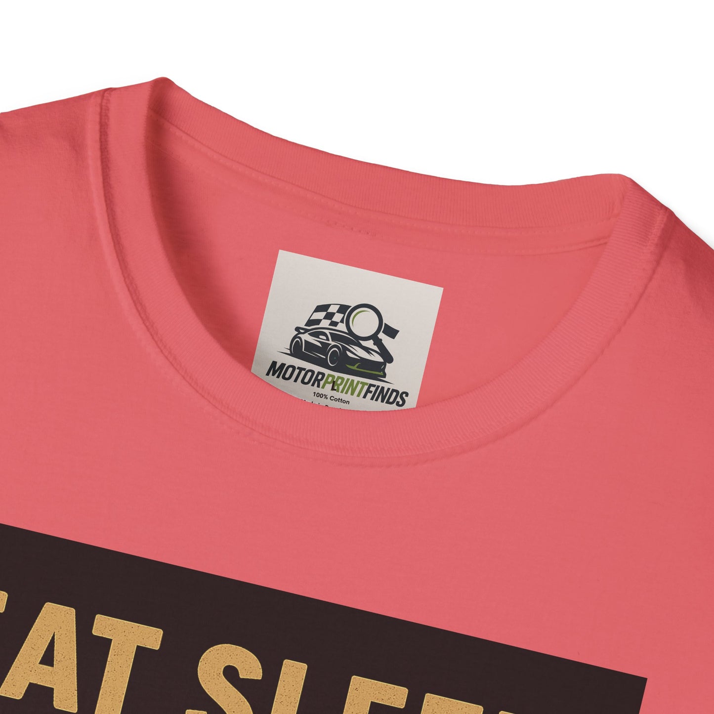 Racing Enthusiast T-Shirt - Eat Sleep Race Repeat