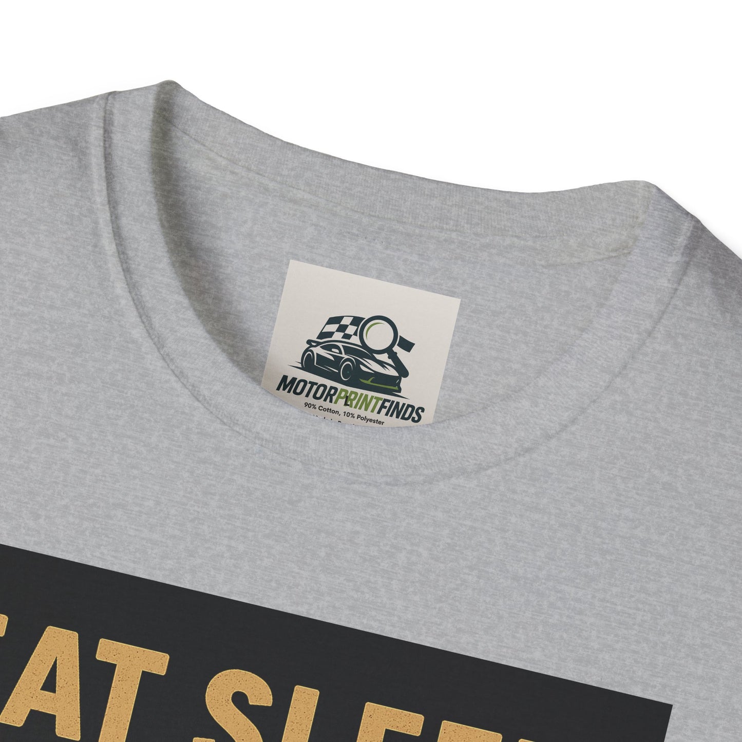 Racing Enthusiast T-Shirt - Eat Sleep Race Repeat