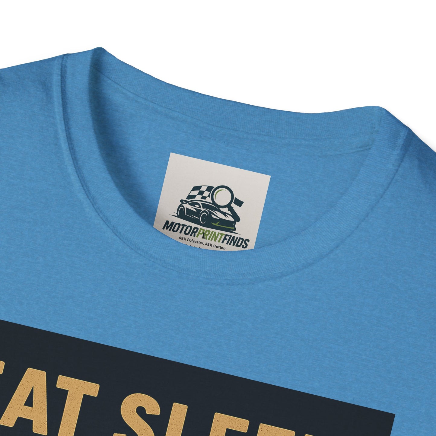 Racing Enthusiast T-Shirt - Eat Sleep Race Repeat