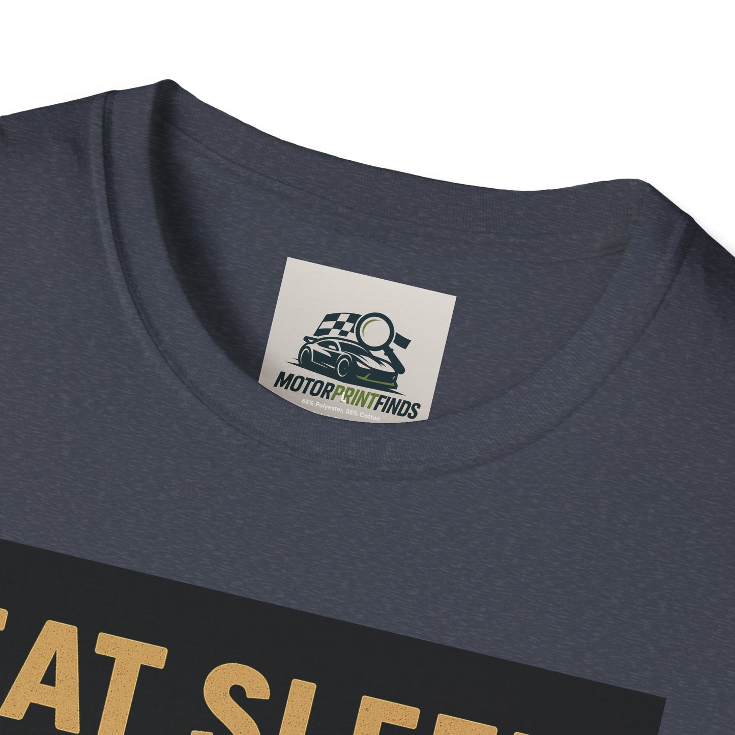 Racing Enthusiast T-Shirt - Eat Sleep Race Repeat