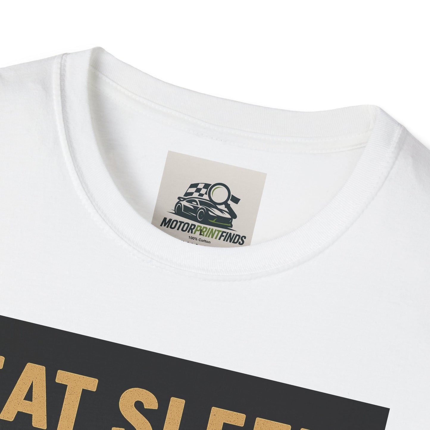 Racing Enthusiast T-Shirt - Eat Sleep Race Repeat