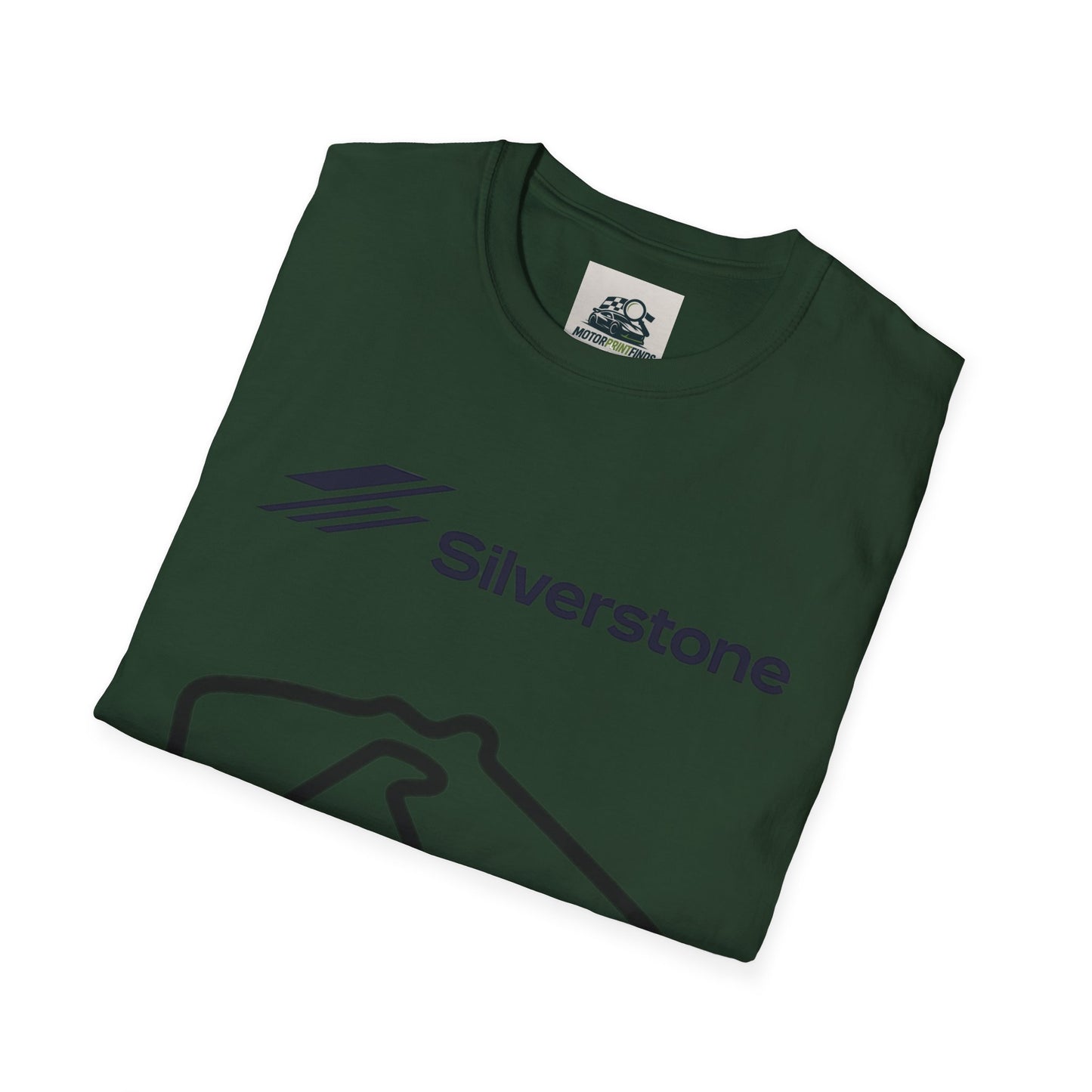 Silverstone Circuit Unisex Softstyle T-Shirt - Perfect for Racing Fans