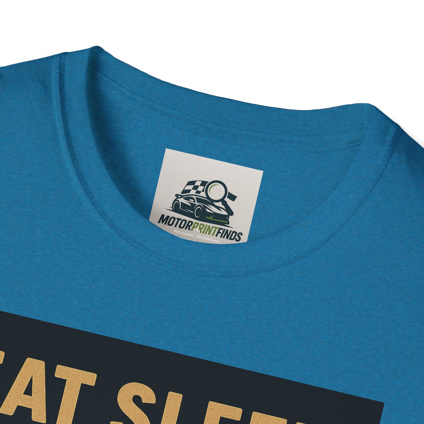 Racing Enthusiast T-Shirt - Eat Sleep Race Repeat