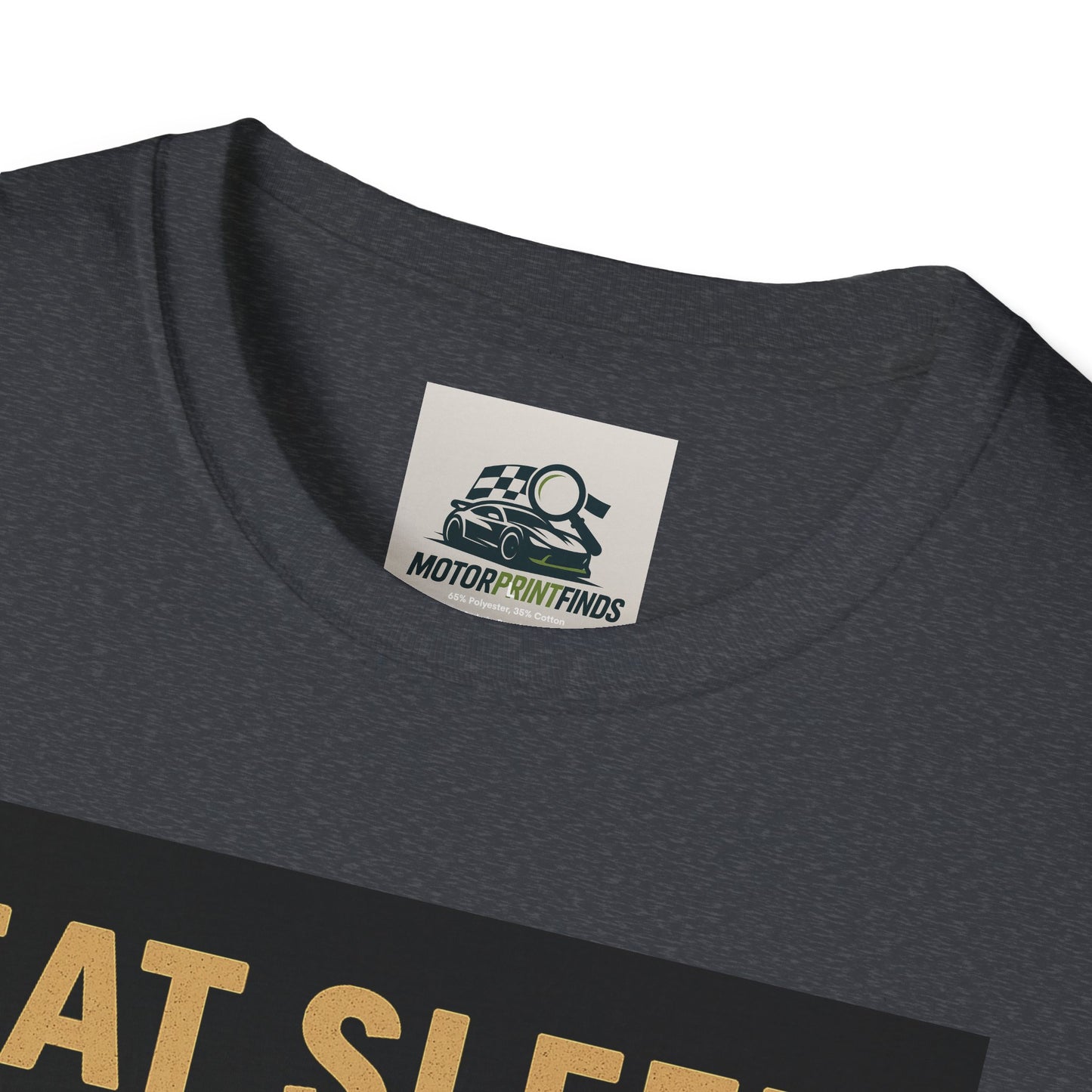 Racing Enthusiast T-Shirt - Eat Sleep Race Repeat