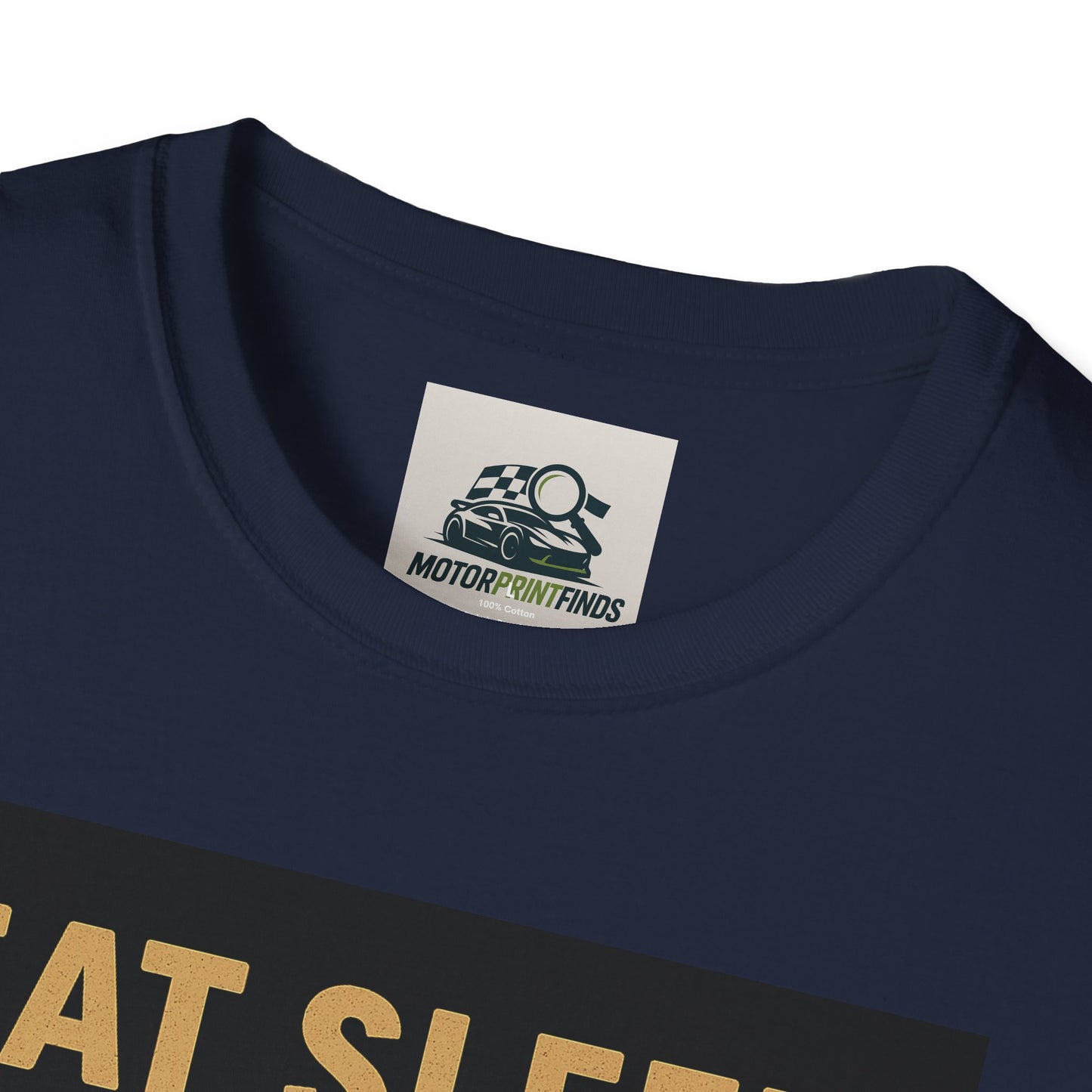 Racing Enthusiast T-Shirt - Eat Sleep Race Repeat