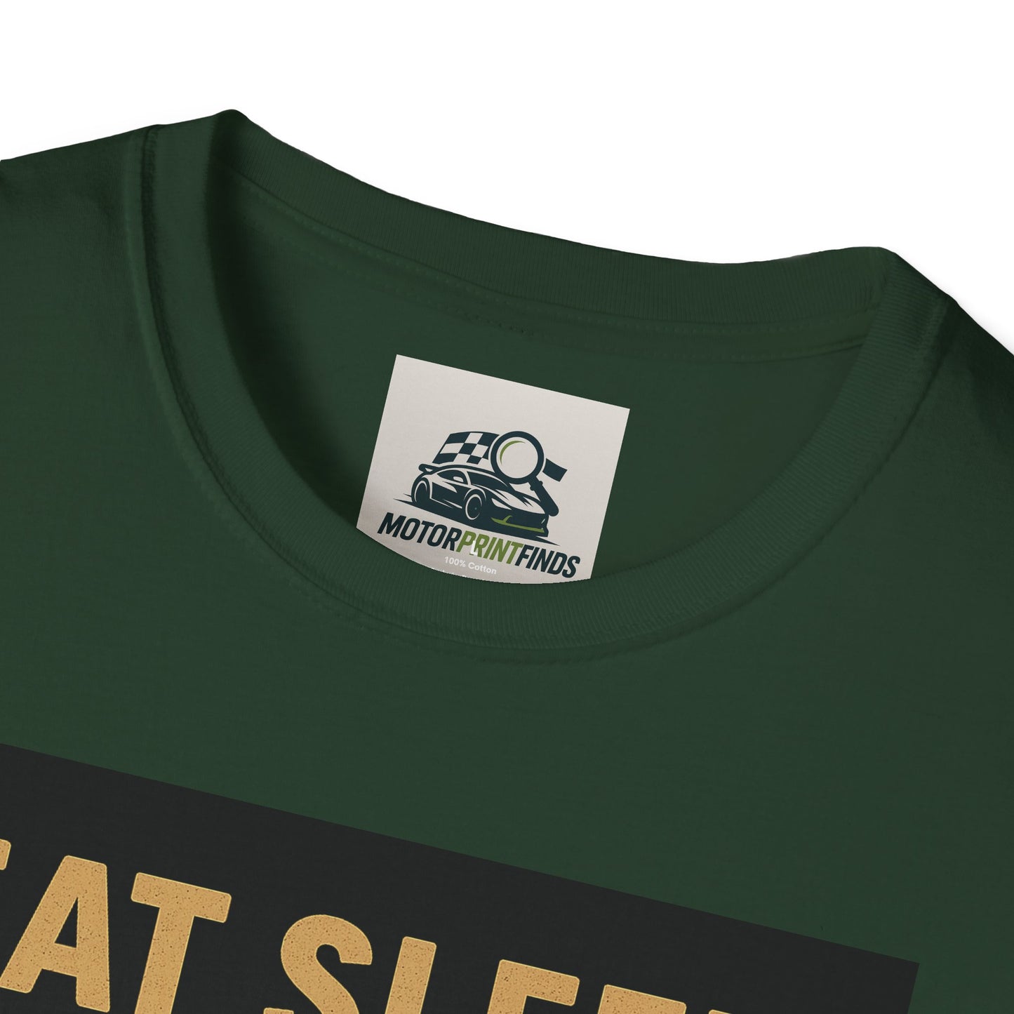 Racing Enthusiast T-Shirt - Eat Sleep Race Repeat