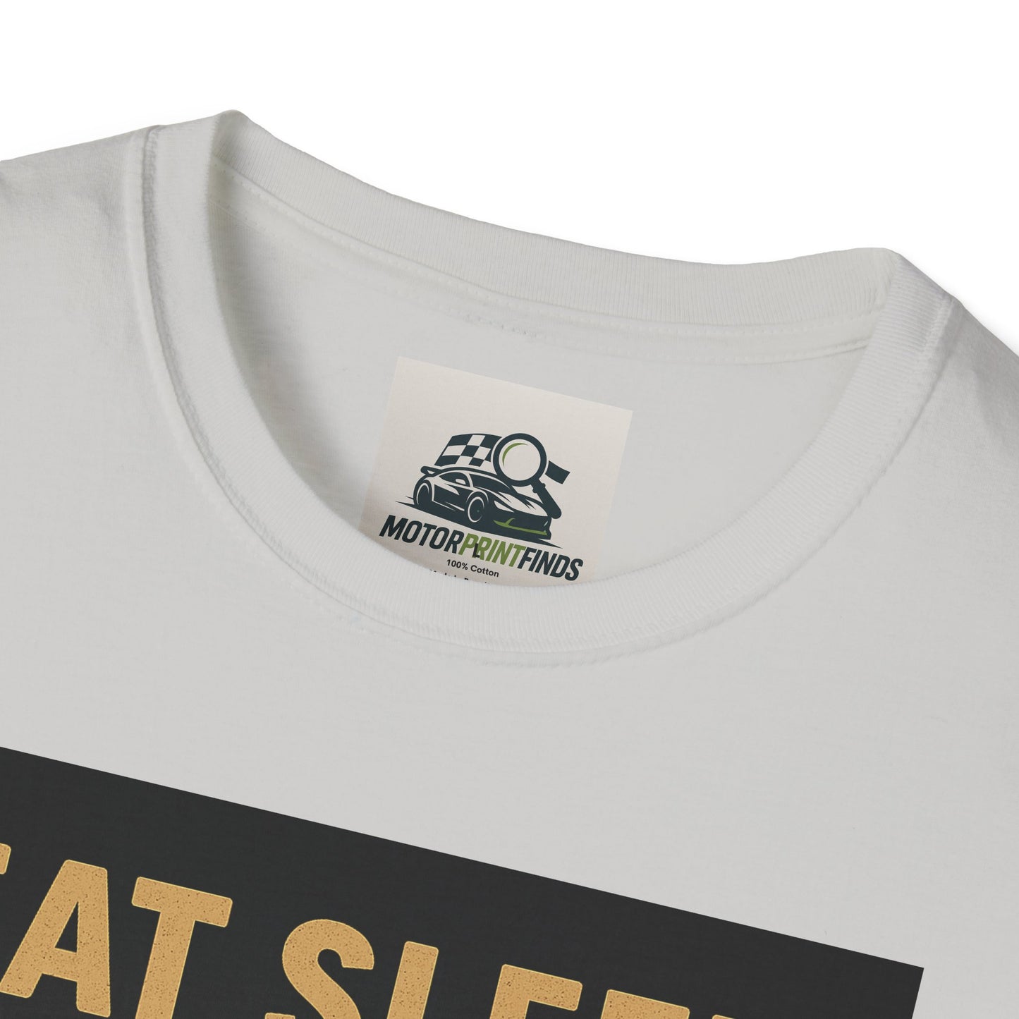 Racing Enthusiast T-Shirt - Eat Sleep Race Repeat
