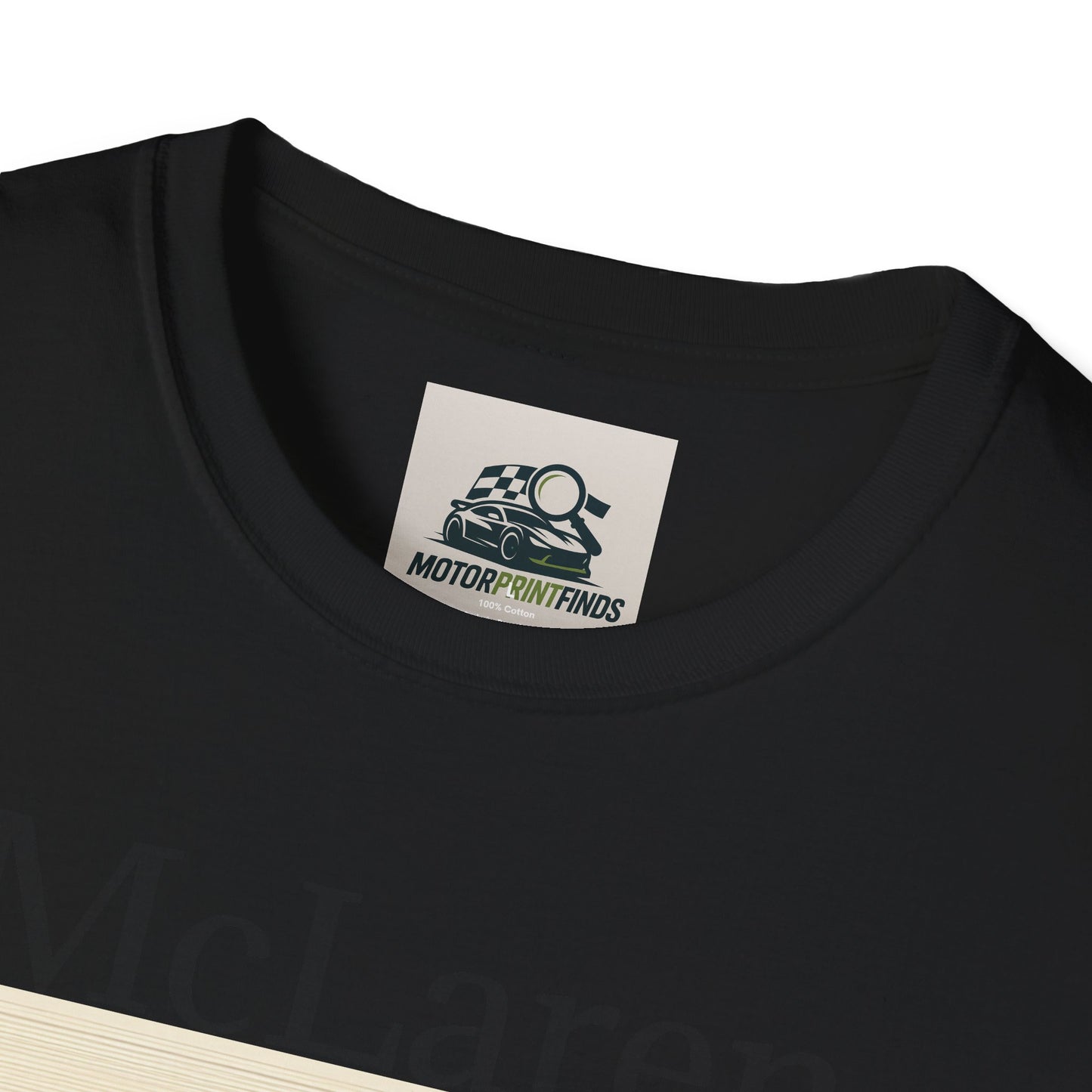 Vintage McLaren Racing T-Shirt, Car Enthusiast Gift, Unisex Softstyle Tee, Motorsport Apparel, Father's Day Gift