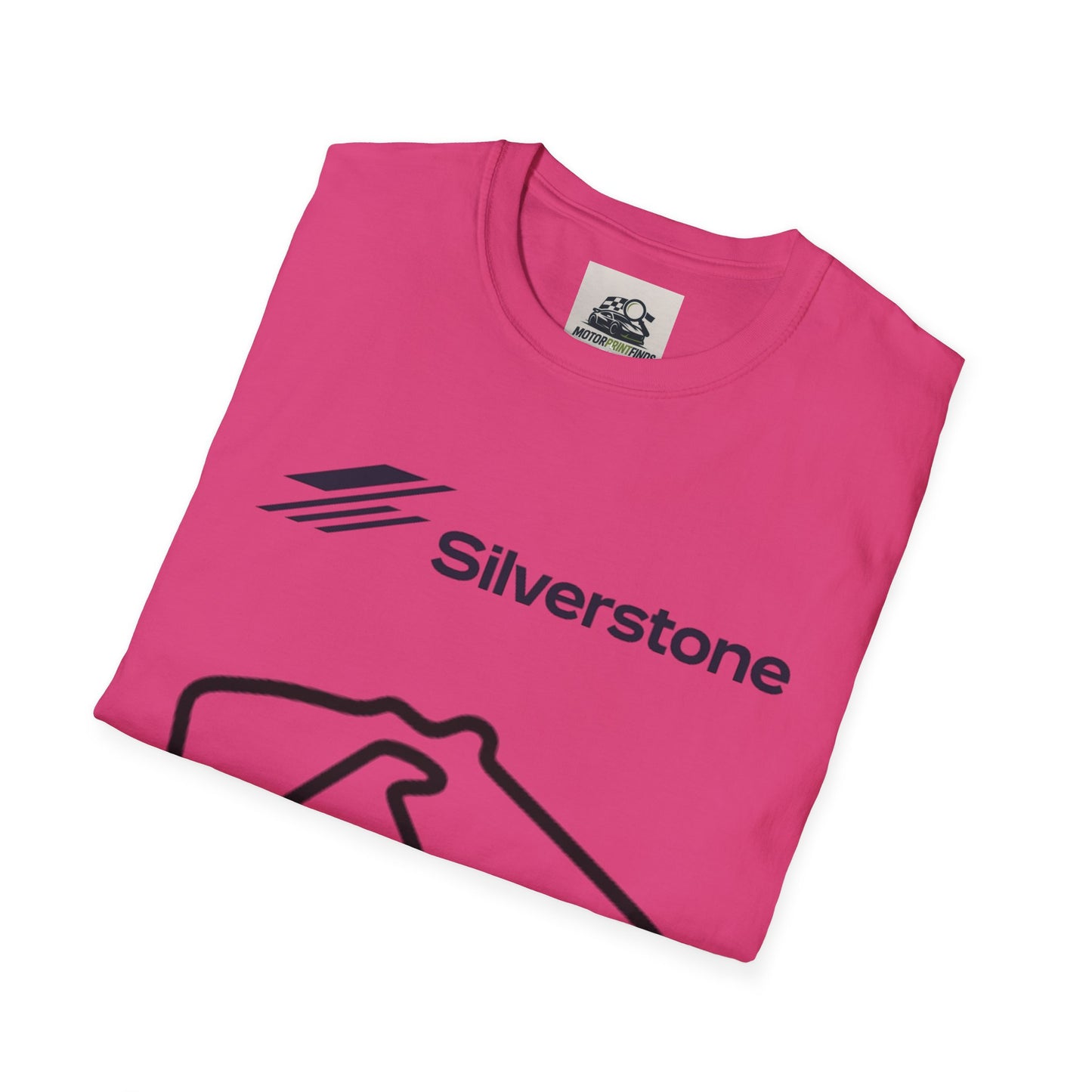 Silverstone Circuit Unisex Softstyle T-Shirt - Perfect for Racing Fans